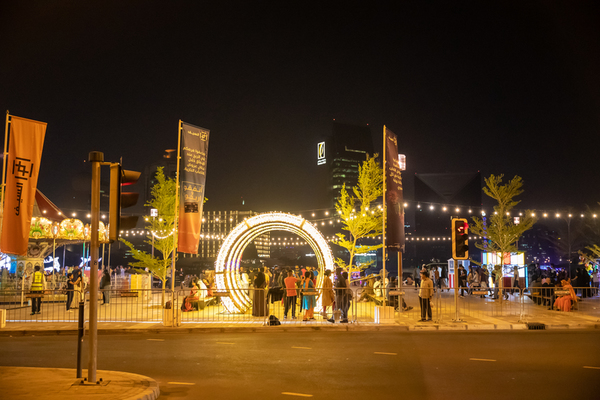 Meraas - New Year celebration at Al Seef
