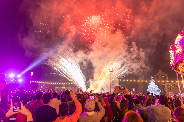 Meraas - New Year celebration at Al Seef