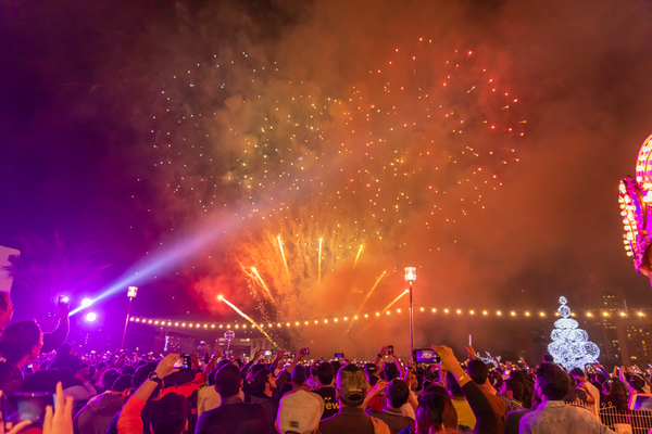 Meraas - New Year celebration at Al Seef